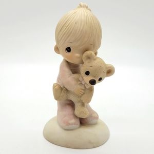 Precious Moments Jesus Loves Me Vintage 1977 Figurine